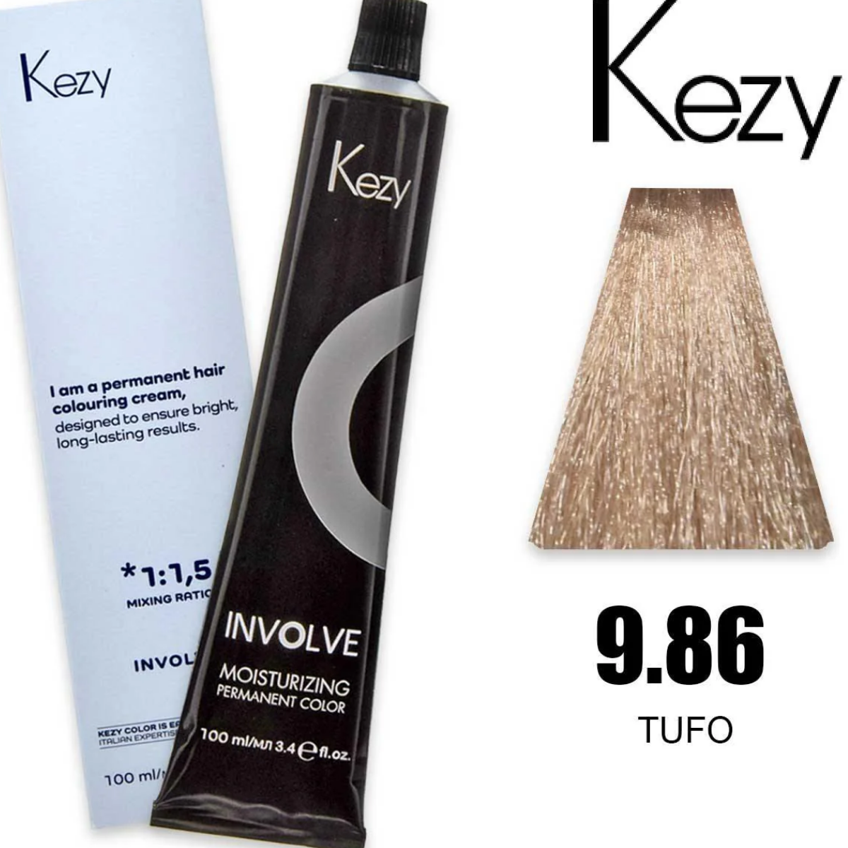 Coloração Capilar Kezy 9.86 Tufo 100ml