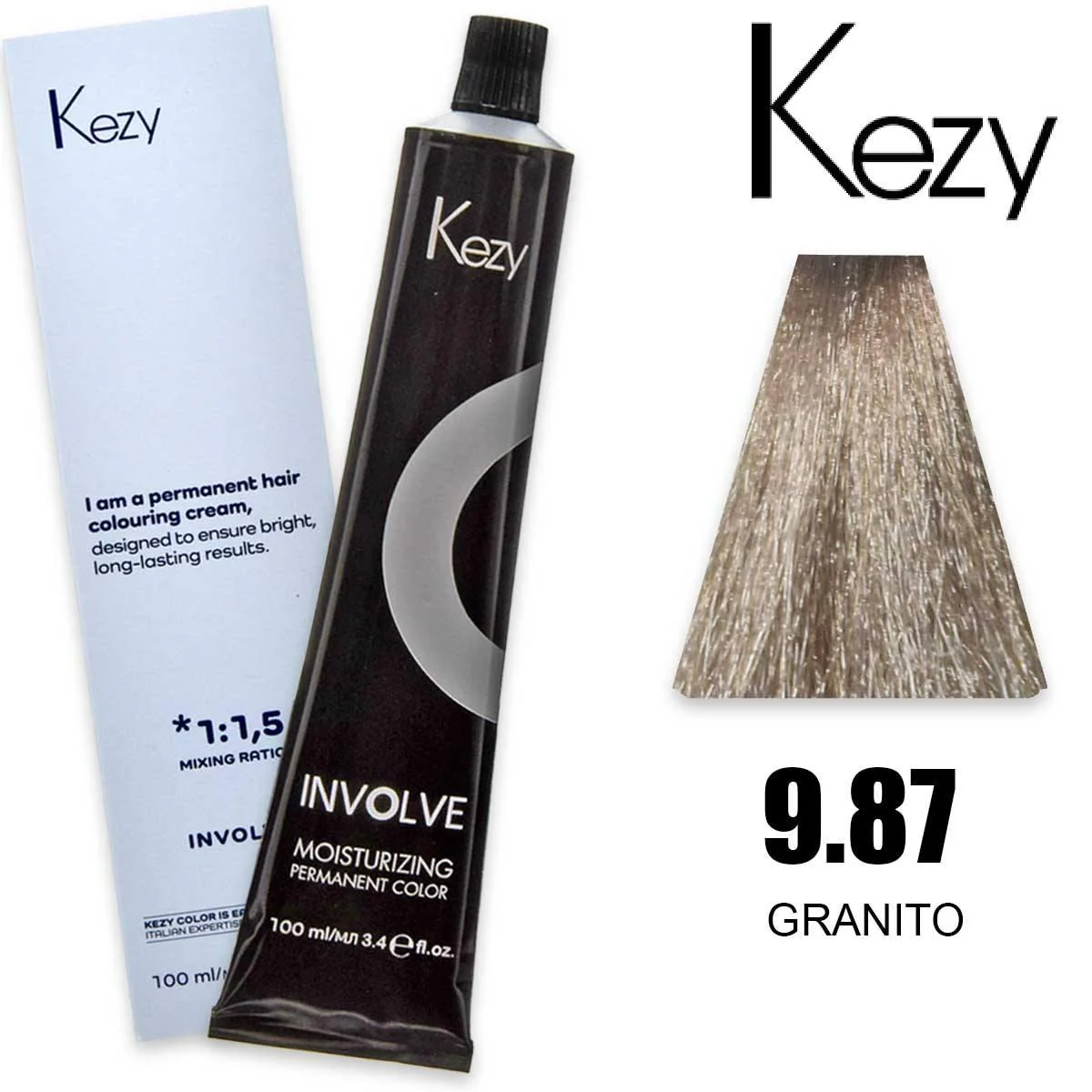 Coloração Capilar Kezy 9.87 Granito 100ml