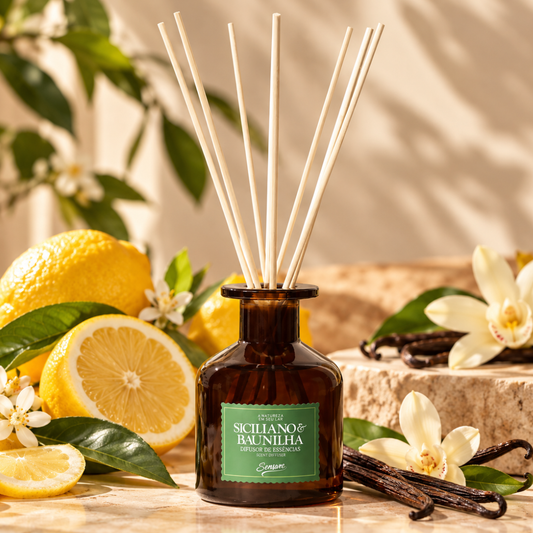 Difusor de Essencias Siciliano e Baunilha Avatim 120ml