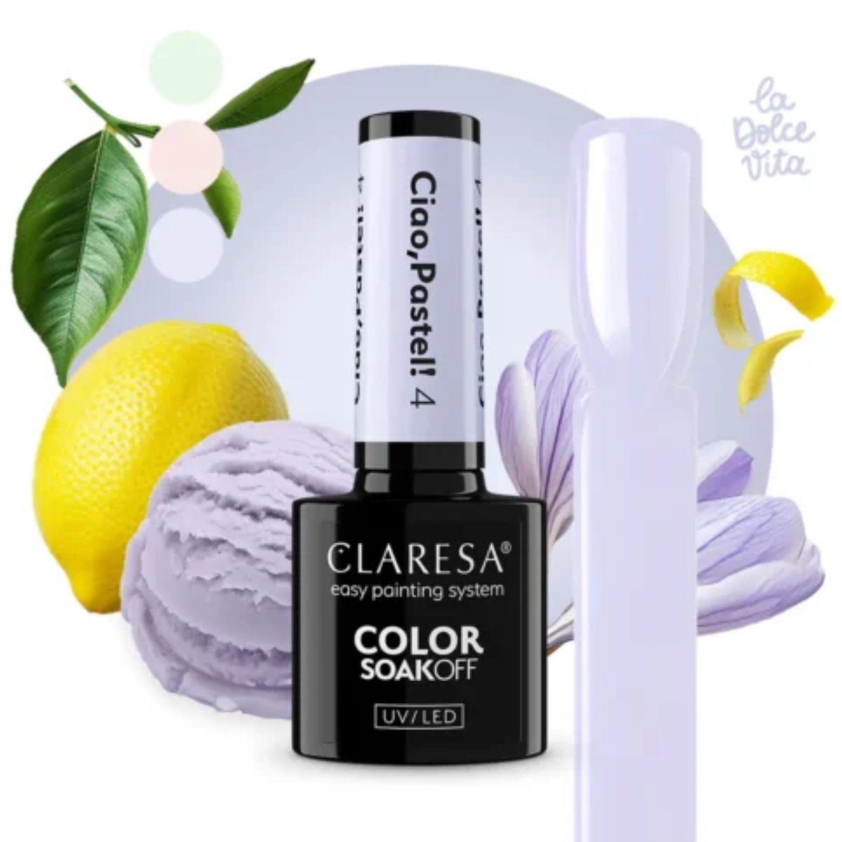 Verniz Gel Claresa Ciao, Pastel! 4 5g