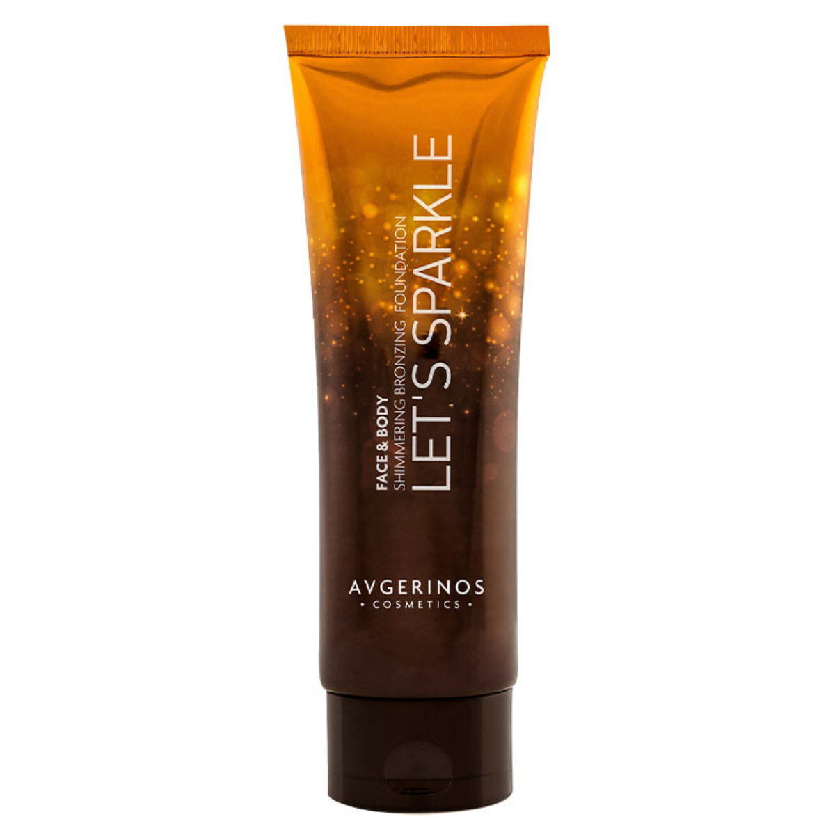 Let's Sparkle Creme Bronzeador com Glitter Avgerinos 120ml