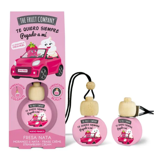 Ambientador Carro The Fruit Company Morango e Nata 5ml