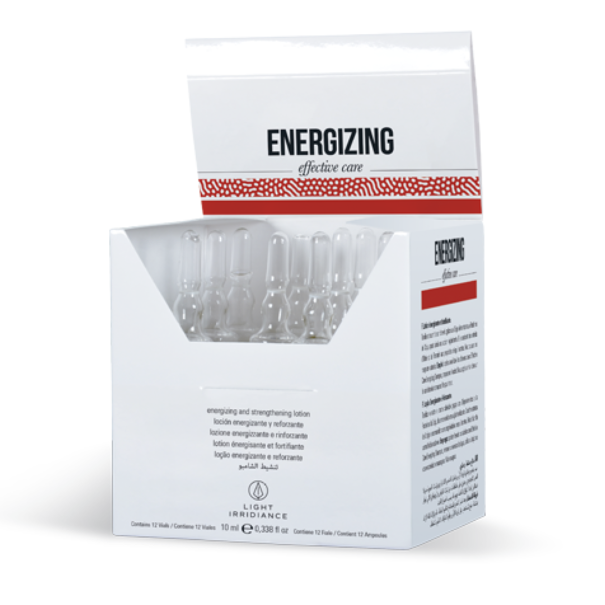 Ampolas Energizing Anti-Queda Light Irridiance 12*10ml