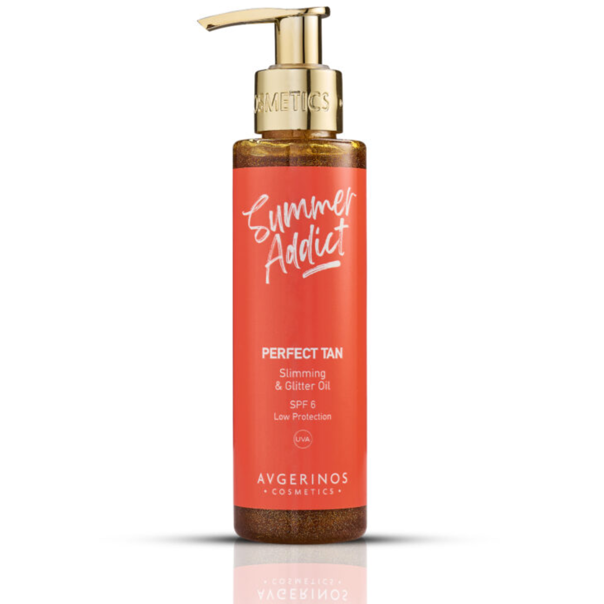 Óleo Bronzeador com Purpurinas Avgerinos Perfect Tan 150ml