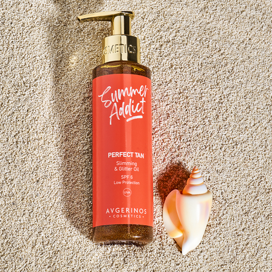 Óleo Bronzeador com Purpurinas Avgerinos Perfect Tan 150ml