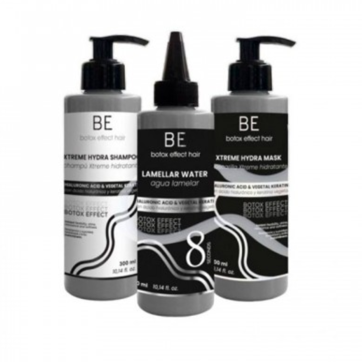 Pack Hidratação Extrema Efeito Botox Be Teknic 3x 300ml