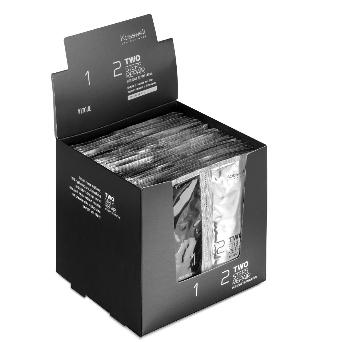 Saquetas Reconstrução Two Steps Repair Efeito Botox 15+15ml Kosswell