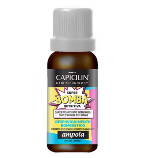 Ampola Fortalecedora Super Bomba Capicilin 20ml