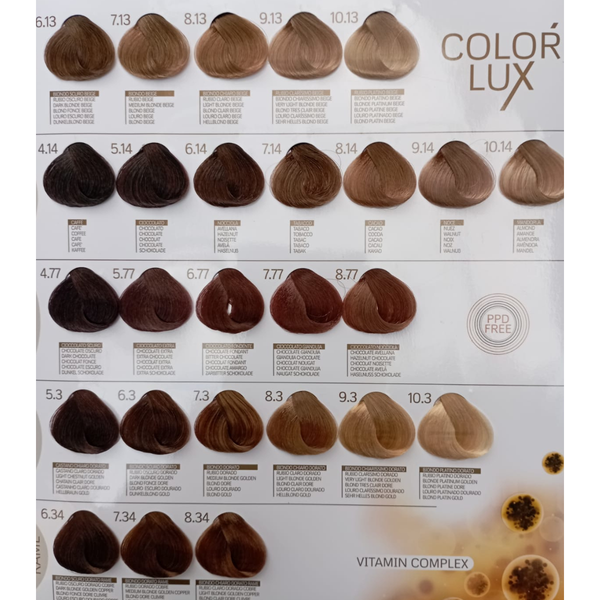 Coloração Capilar Color Lux 10.14- Amendoa 100ml