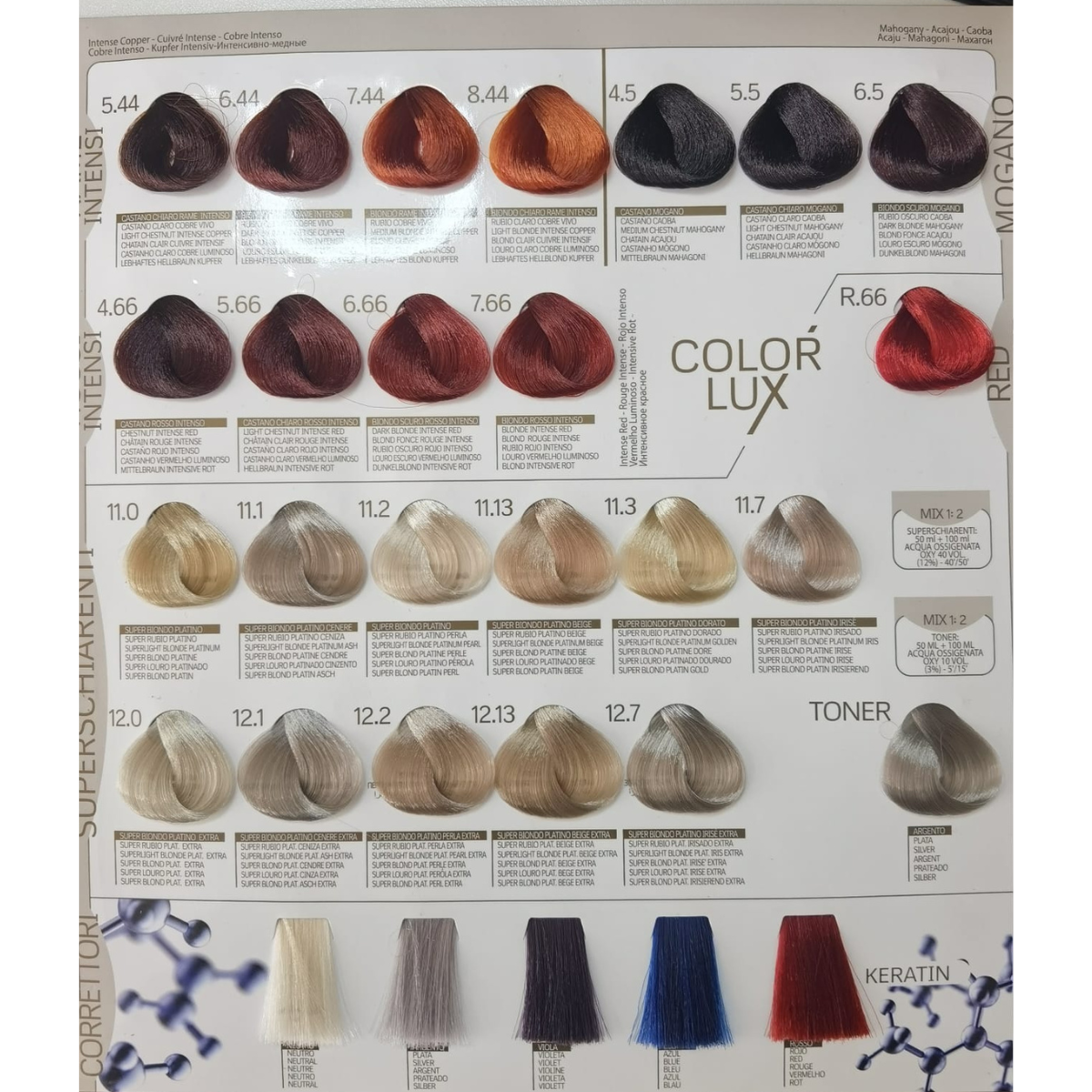 Coloração Capilar Color Lux 4.0 - Castanho  100ml