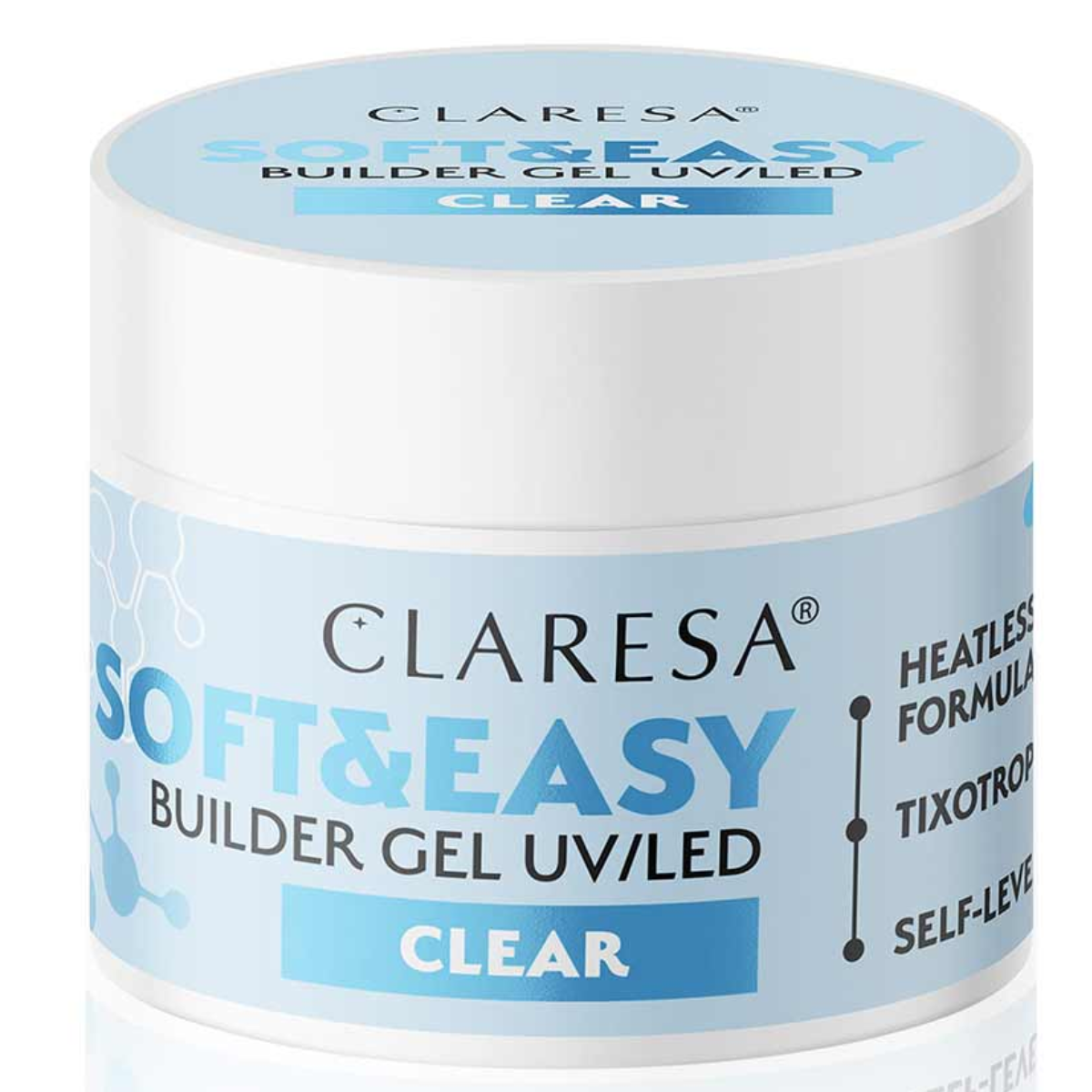 Builder Gel Soft&Easy Claresa Transparente