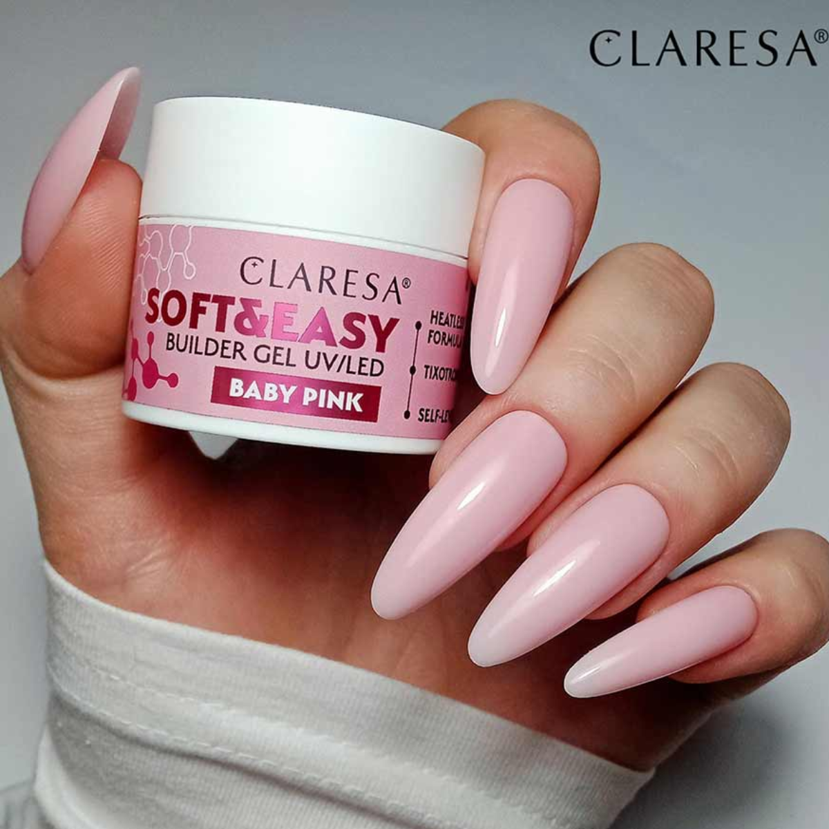 Builder Gel Soft & Easy Claresa Baby Pink