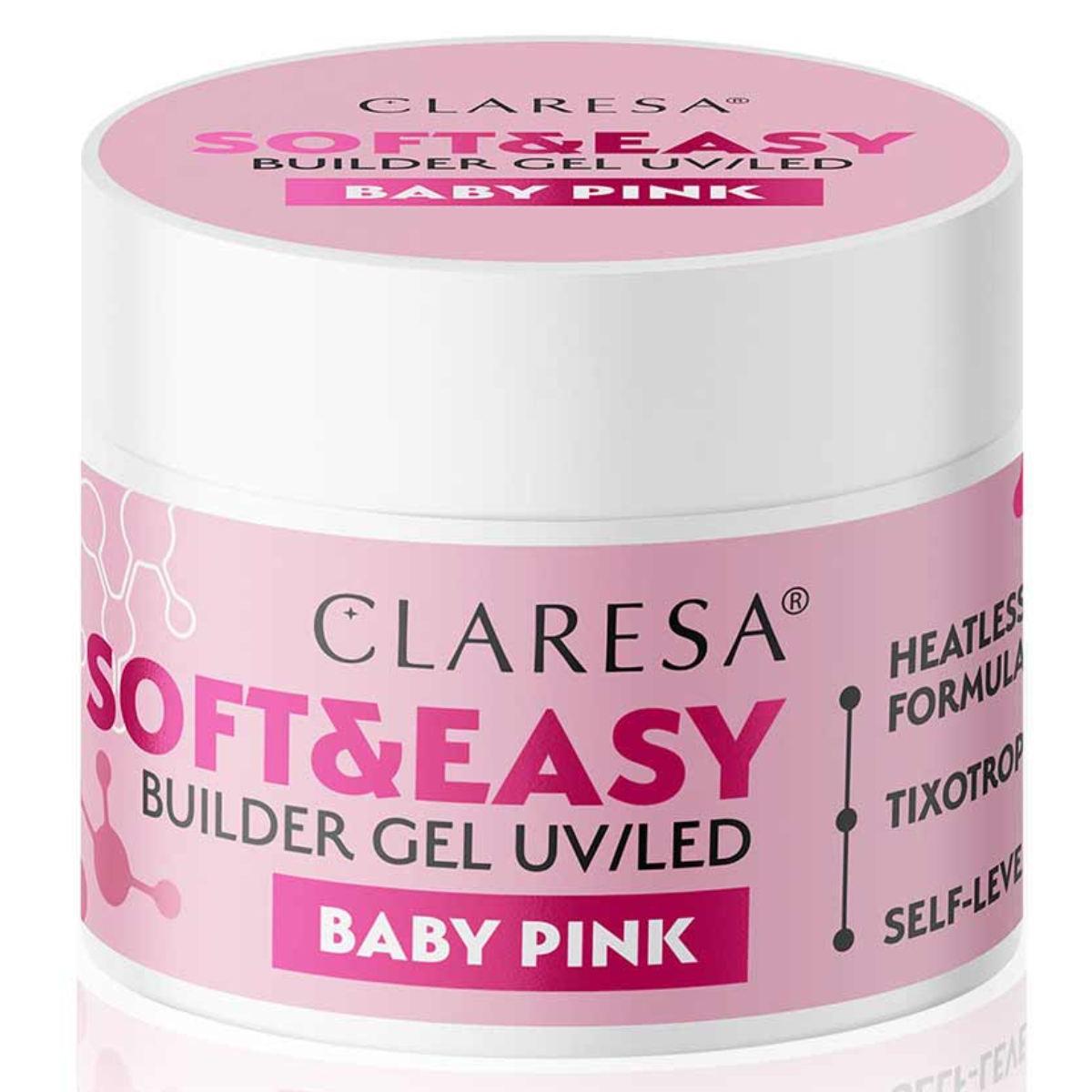 Builder Gel Soft & Easy Claresa Baby Pink