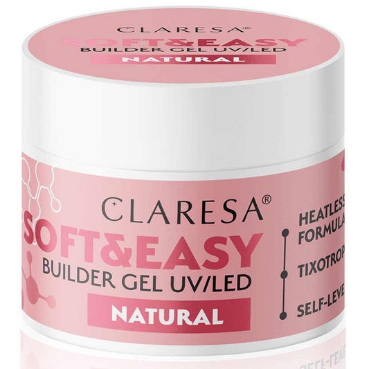 Builder Gel Soft & Easy Claresa Natural