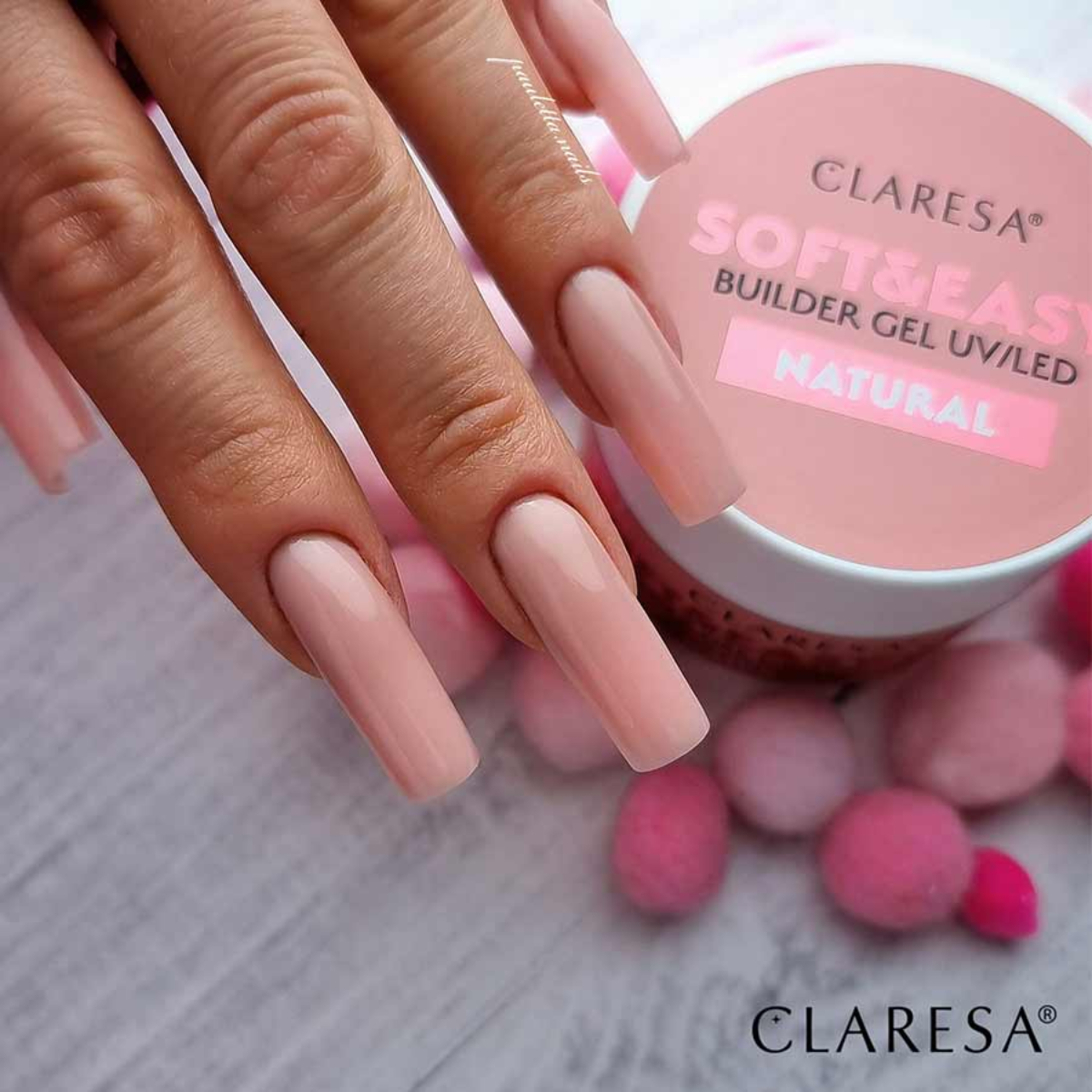 Builder Gel Soft & Easy Claresa Natural