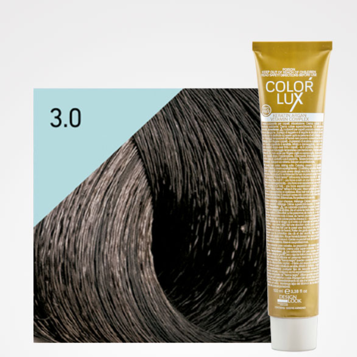 Coloração Capilar Color Lux 3.0 - Castanho escuro 100ml