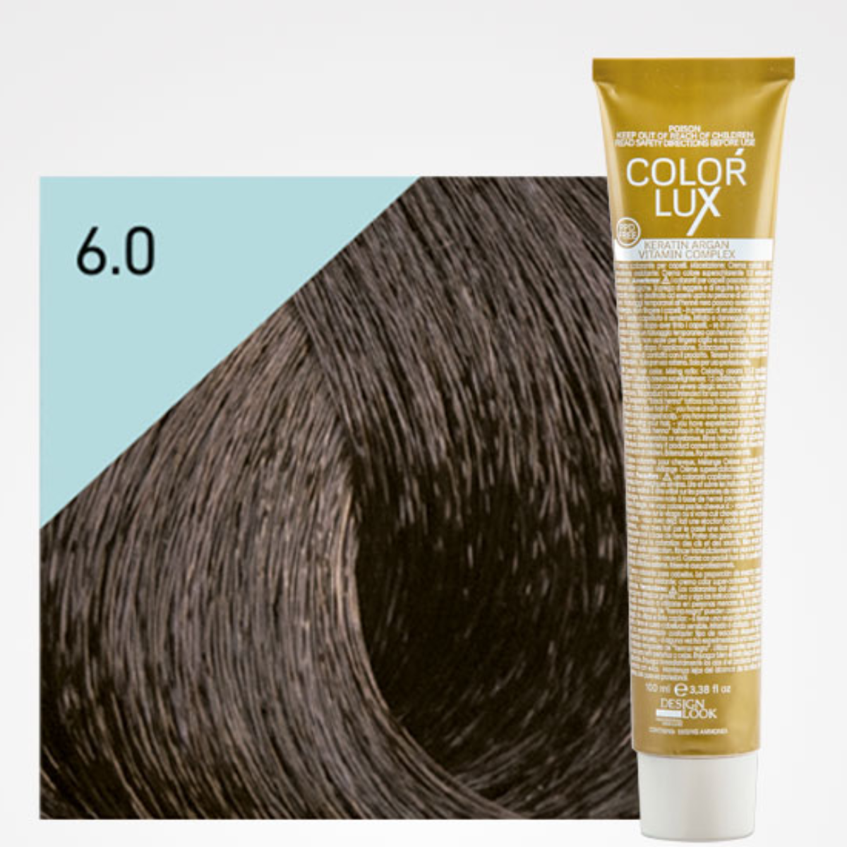 Coloração Capilar Color Lux 6.0 - Louro escuro  100ml