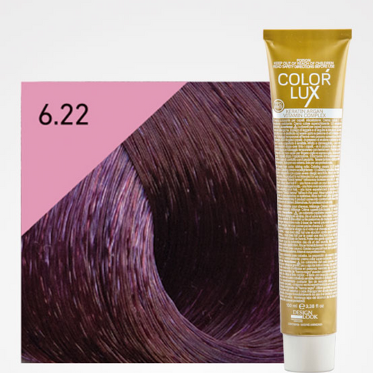 Coloração Capilar Color Lux 6.22 Louro Escuro Violeta Intenso 100ml