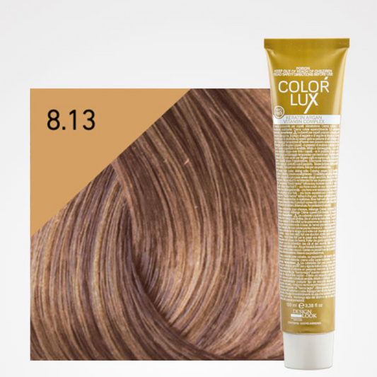 Coloração Capilar Color Lux 8.13- Louro Claro Beige 100ml