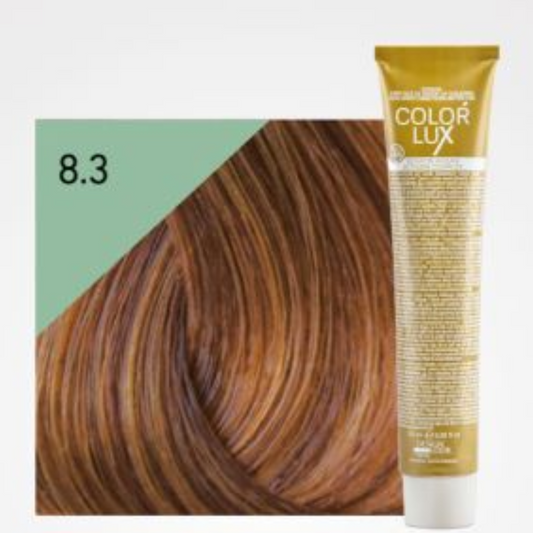 Coloração Capilar Color Lux 8.3- Louro Claro Dourado 100ml