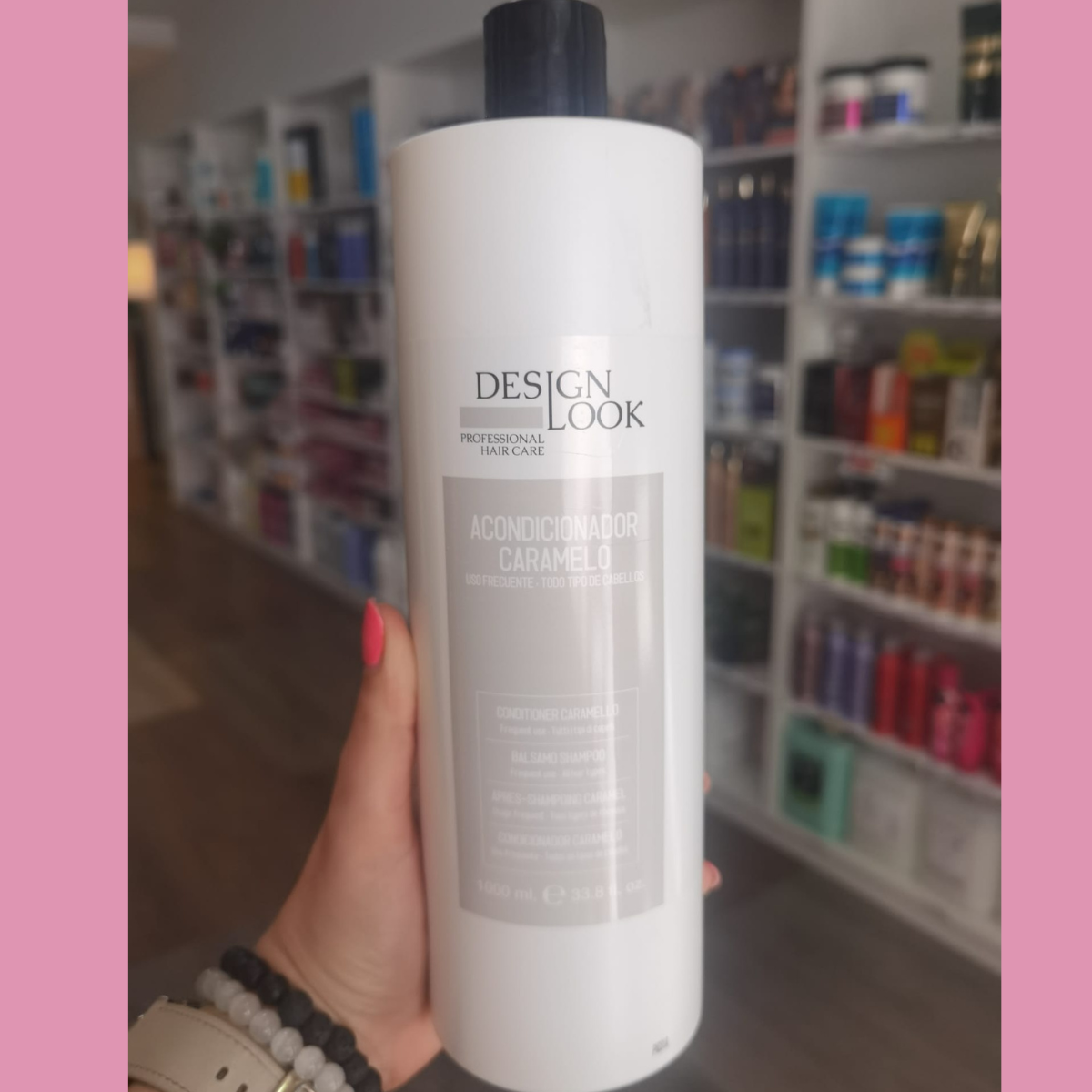 Condicionador Uso Frequente Caramelo Design Look 1000ml