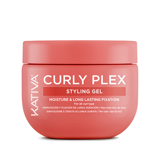 Curly Plex Styling Gel Caracóis Kativa 300ml