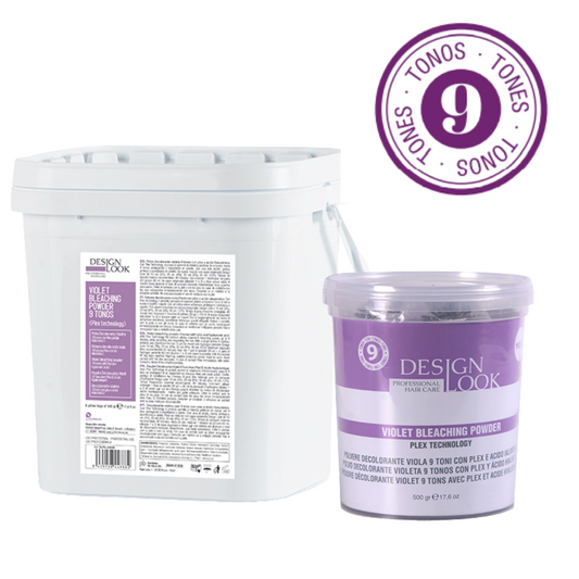 Descolorante Design Look 9 Tons Violeta com Plex 500g