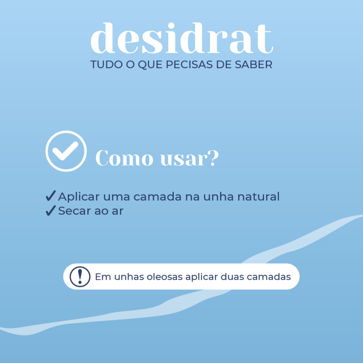 Desidrat- Desidratante de unha  INOCOS