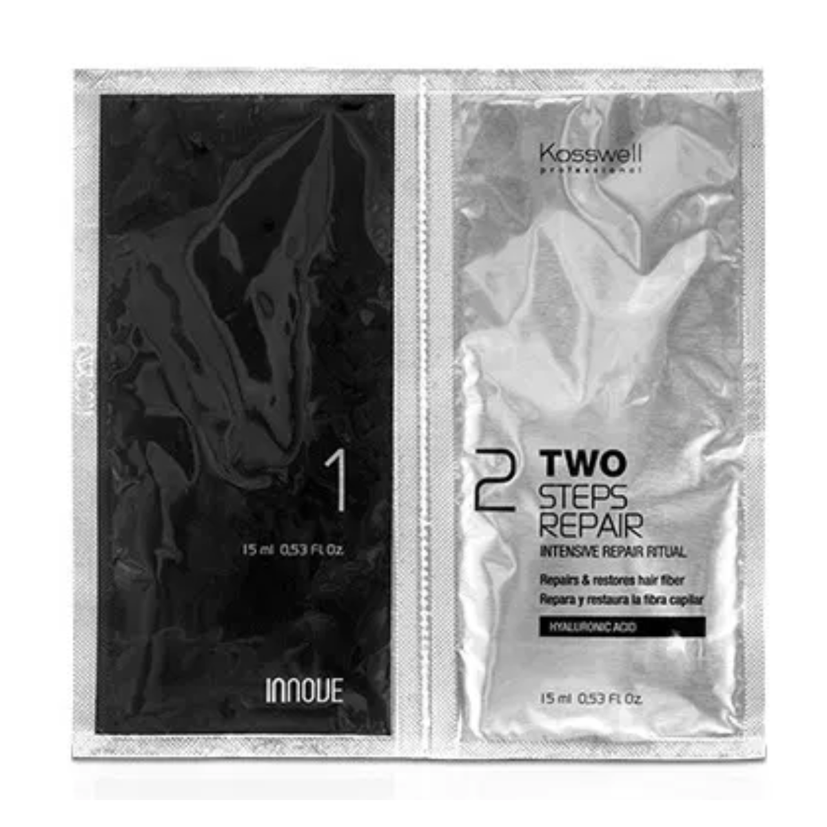 Saquetas Reconstrução Two Steps Repair Efeito Botox 15+15ml Kosswell