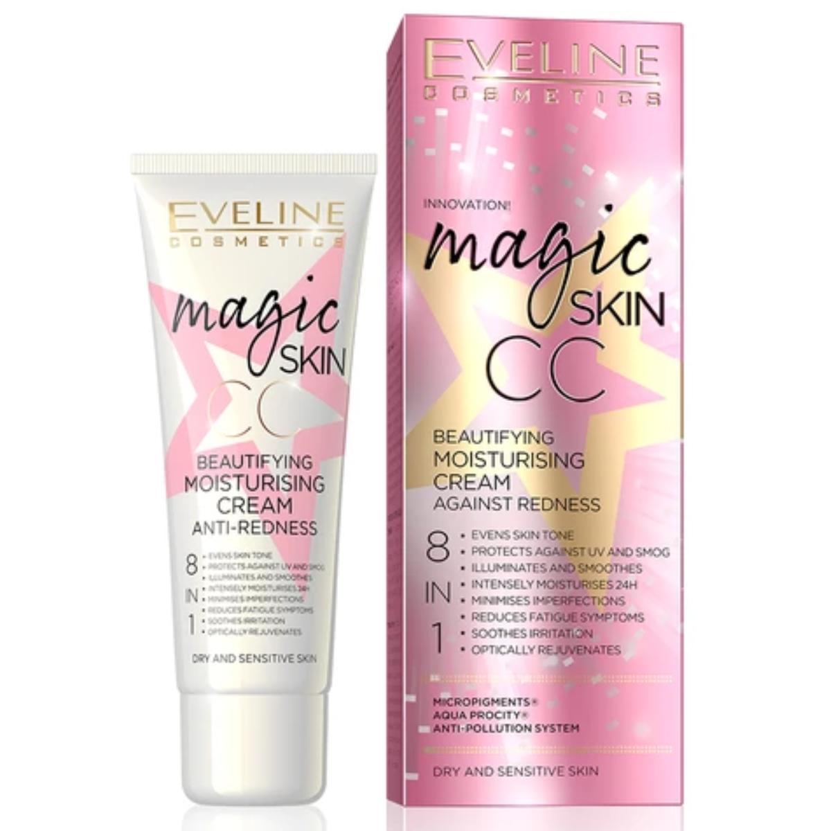 Creme de beleza anti imperfeições Magic Skin Eveline 50ml