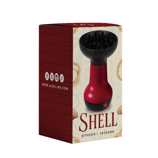 Difusor Secador Caracóis Shell  RJ 3005