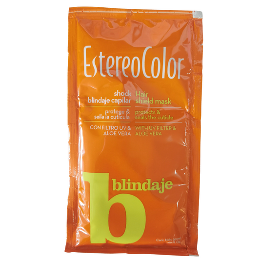 Estereocolor Shock Blindagem capilar 50ml -Protege e sela a Cutícula