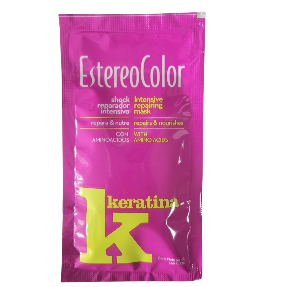 Estereocolor Shock Keratina Reparador Intensivo 50ml -Repara e nutre