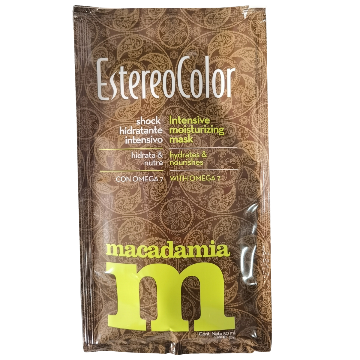 Estereocolor Shock Hidratante Intensivo Macadamia 50ml -Hidrata e nutre