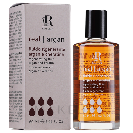Fluido Regenerador Argan e Queratina RR Line 60ml