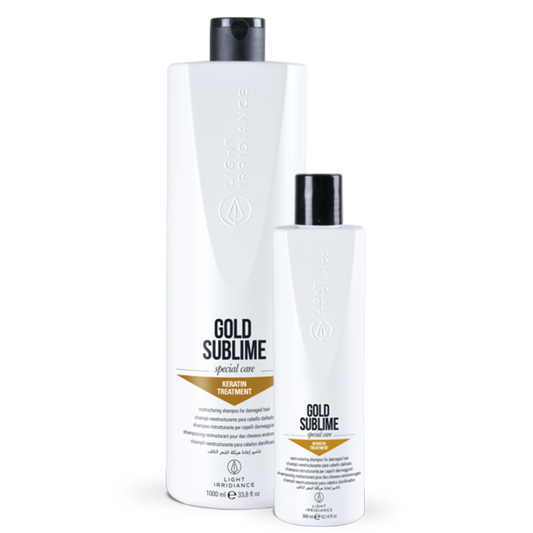 Shampoo Gold Sublime Cabelos Danificados Light Irridiance 1000ml