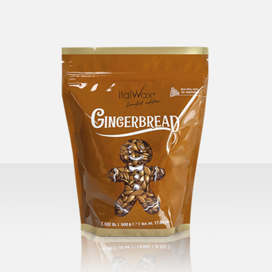 Cera Depilatória Granulada Ginger Bread-Bolacha de Gengibre Edição Limitada Italwax 500g