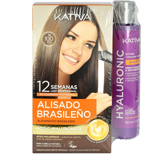 Kativa Kit Alisamento Brasileiro + Oferta Shampoo