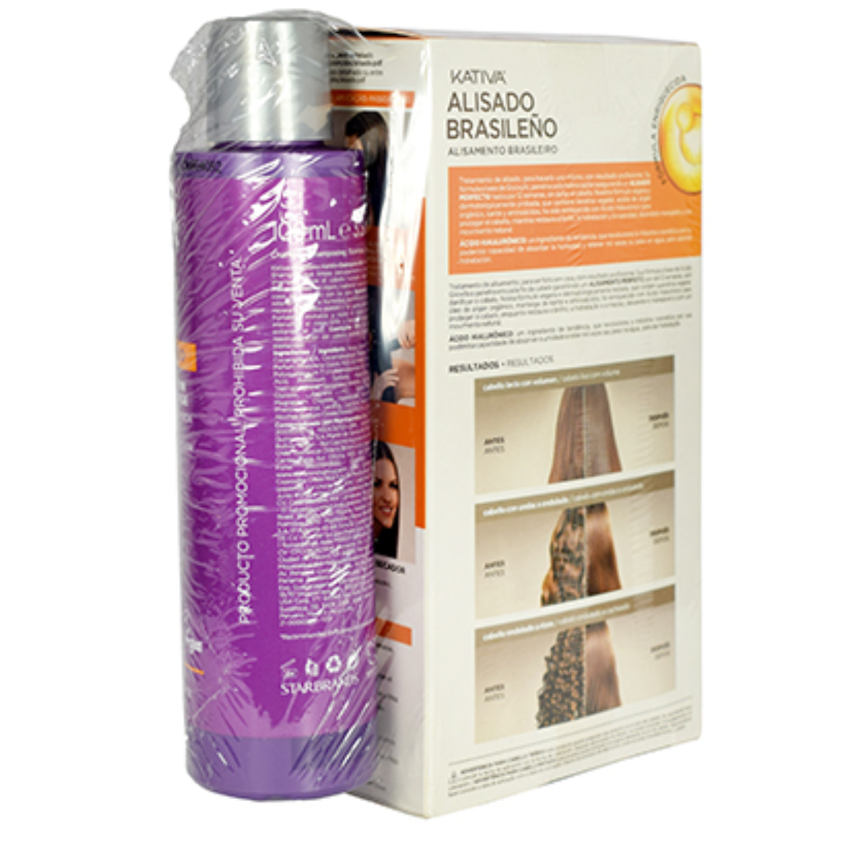 Kativa Kit Alisamento Brasileiro + Oferta Shampoo