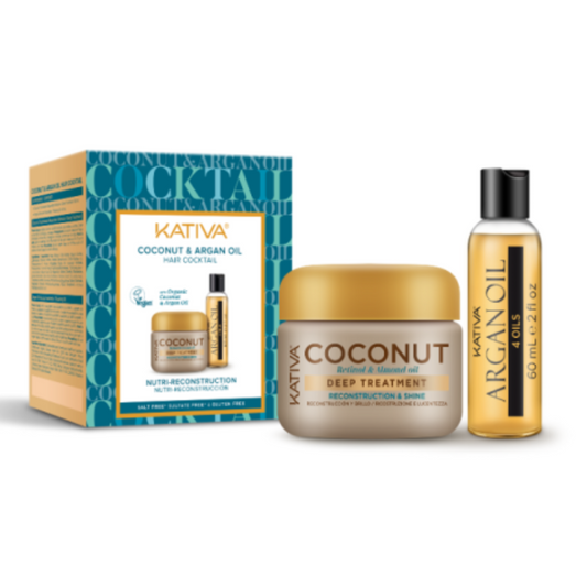 Cocktail Coconut e Argan Oil Nutri-Reconstrução 150ml+60ml