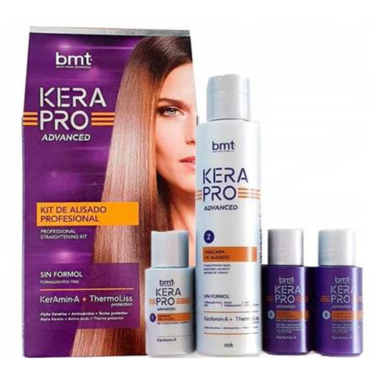 Kit Alisamento Profissional BMT Kerapro