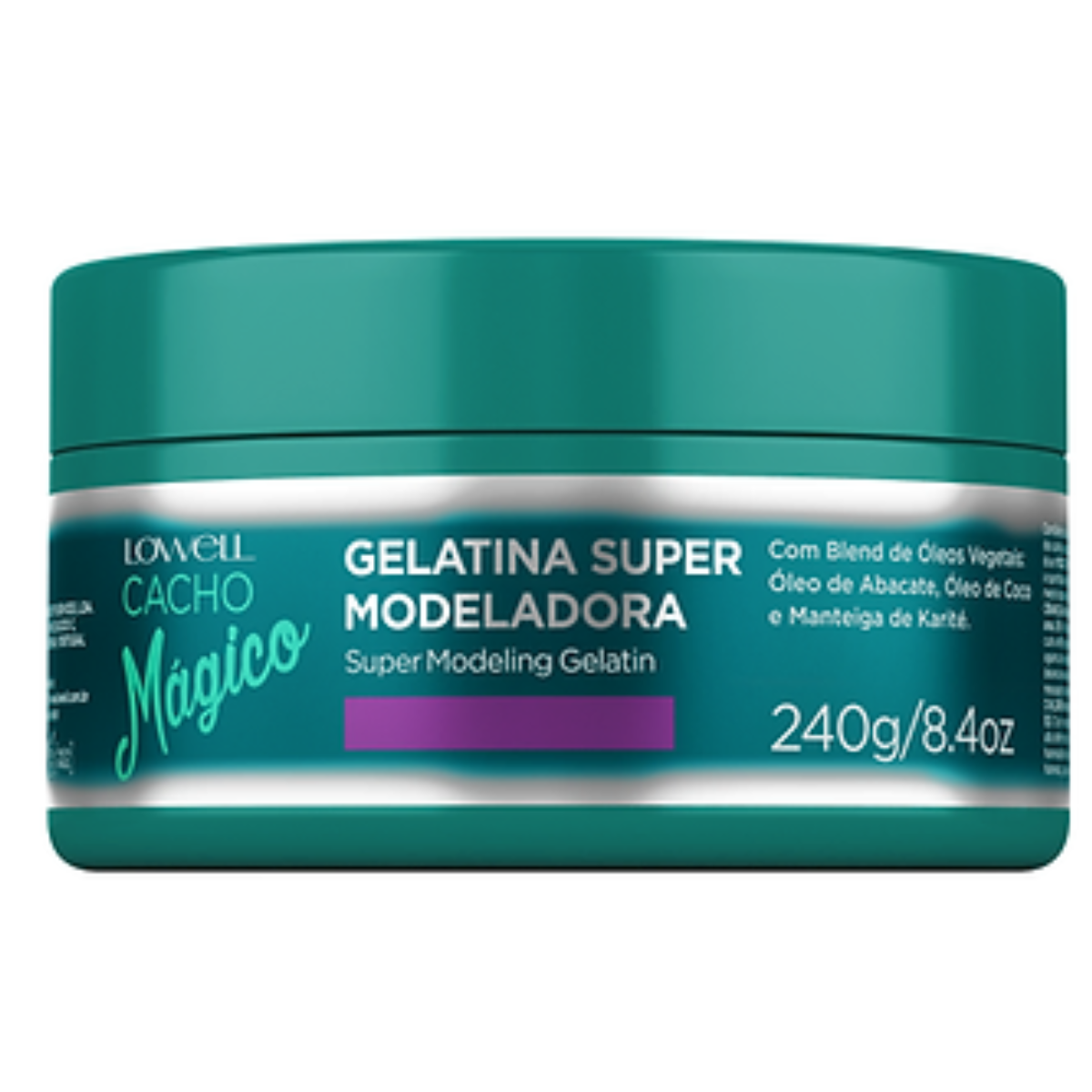 Lowell Gelatina Super Modeladora Cacho Mágico 250ml