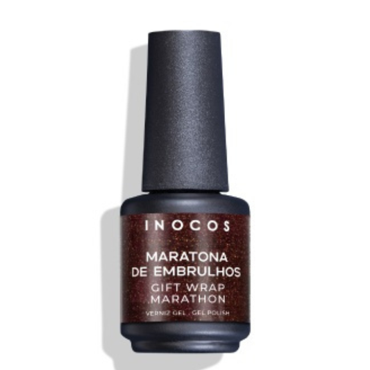 Verniz Gel Inocos Maratona de Embrulhos 15ml