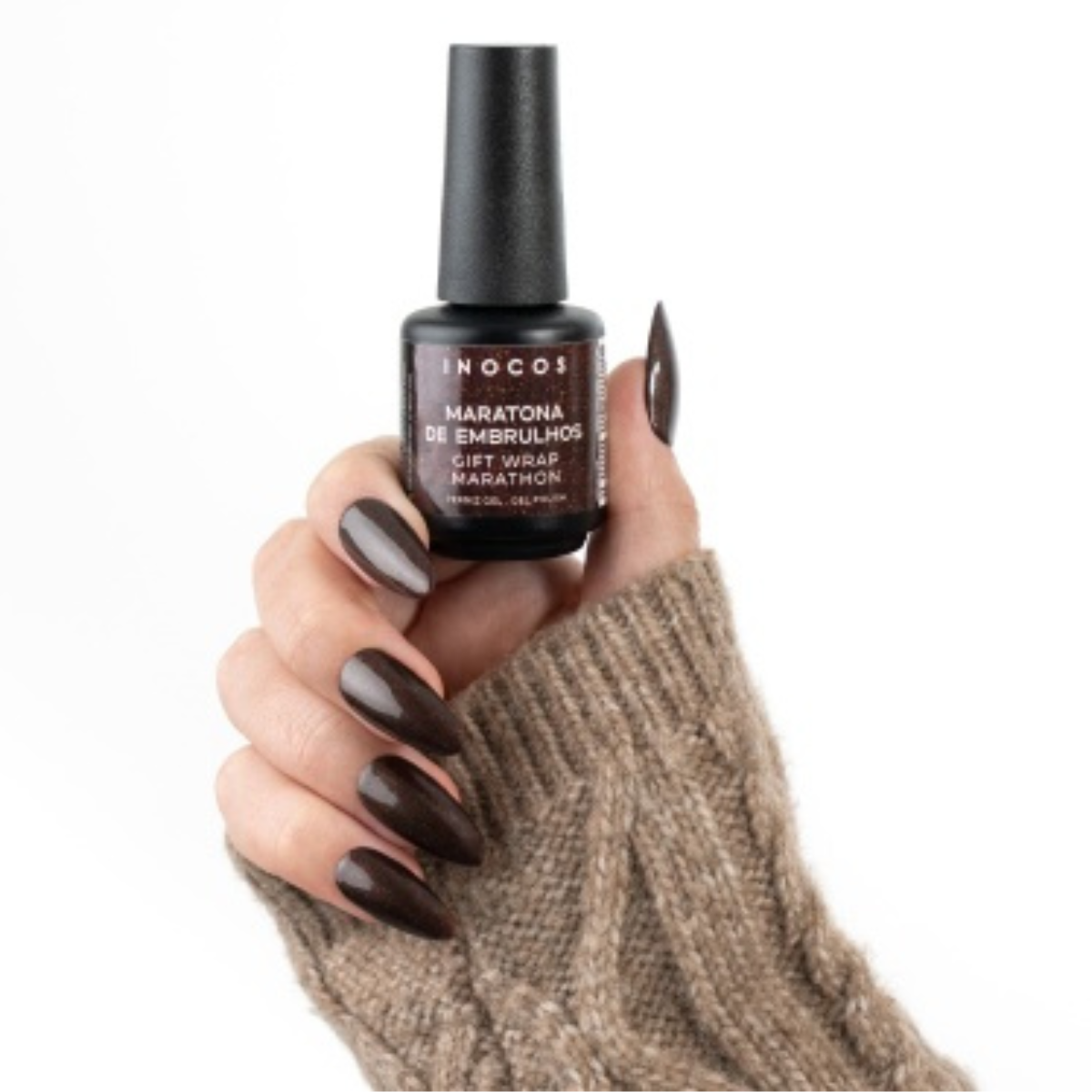 Verniz Gel Inocos Maratona de Embrulhos 15ml