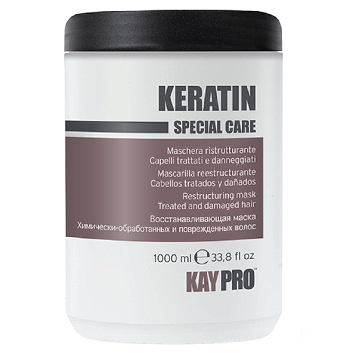 Máscara Keratin Cabelos Tratados e Danificados Kay Pro 1000ml