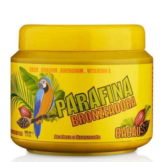 Parafina Bronzeadora Cacau real Natura 200ml