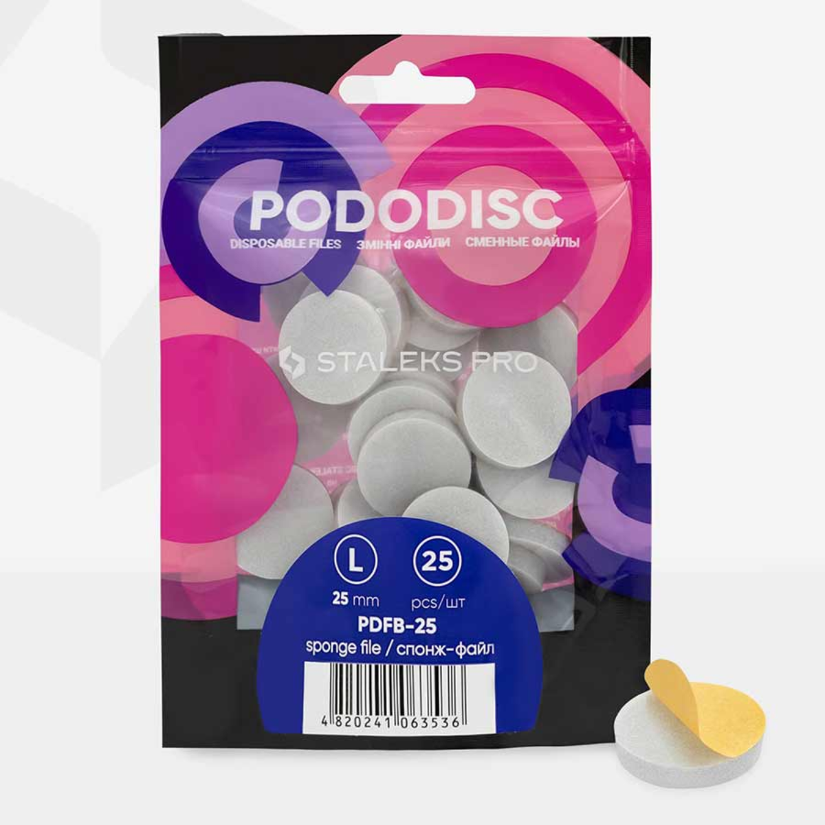 Recargas Esponja Pododisc L Staleks