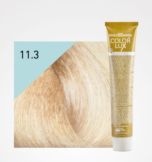 Coloração Capilar Color Lux 11.3- Super Louro Platinado Dourado 100ml