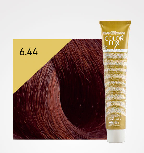 Coloração Capilar Color Lux 6.44- Louro Escuro Cobre Luminoso 100ml