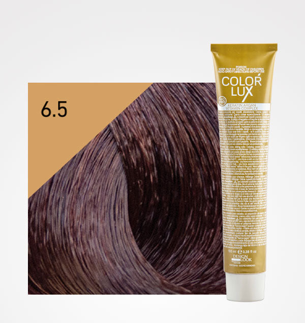 Coloração Capilar Color Lux 6.5- Louro Escuro Acaju 100ml